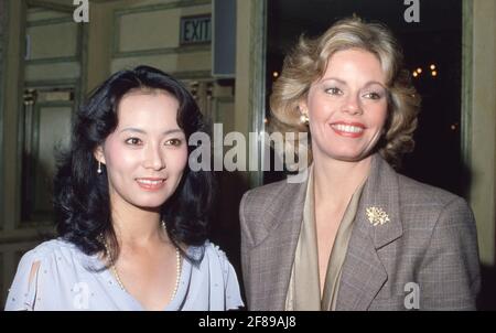 Yuki Shimada und Toni Tennille um die 1980er Jahre Credit: Ralph Dominguez/MediaPunch Stockfoto