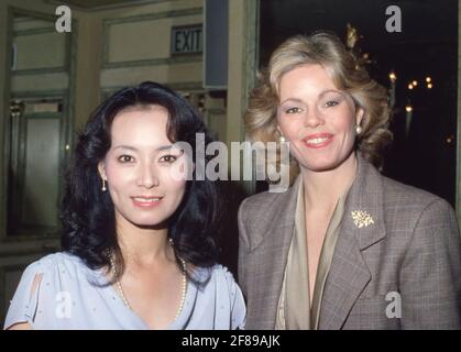 Yuki Shimada und Toni Tennille um die 1980er Jahre Credit: Ralph Dominguez/MediaPunch Stockfoto