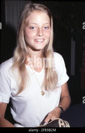 Jodie Foster um die 1980er Jahre Credit: Ralph Dominguez/MediaPunch Stockfoto