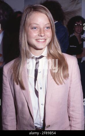 Jodie Foster um die 1980er Jahre Credit: Ralph Dominguez/MediaPunch Stockfoto