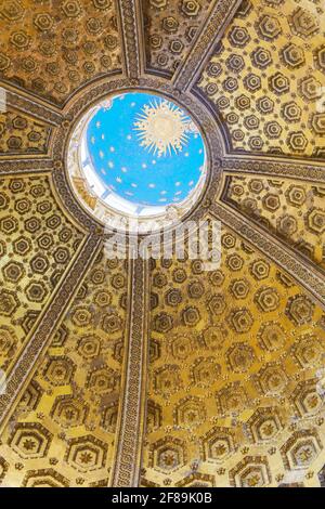 Siena, Italien. Innenraum der Kuppel der Kathedrale Santa Maria Assunta. (Nur Für Redaktionelle Zwecke) Stockfoto