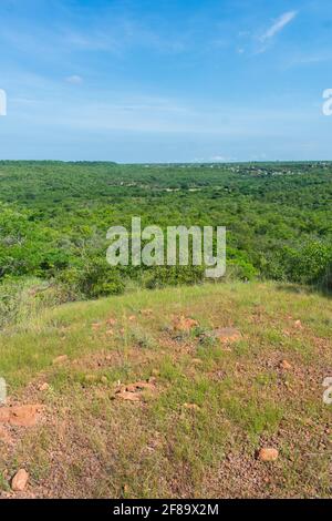 Sertao Landschaft in Oeiras, Piaui (Nordostbrasilien) Stockfoto