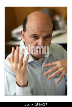 Mark Damazer control BBC Radio Four 4 und digital 7 Foto von David Sandison The Independent Stockfoto