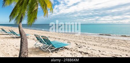 Entspannen Sie am Strand. Stockfoto