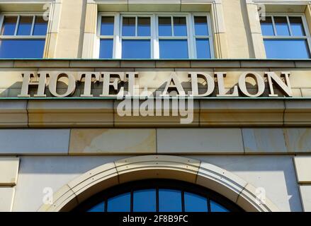 Hotel Adlon Kempinski Berlin, Luxushotel in Berlin, Deutschland Stockfoto