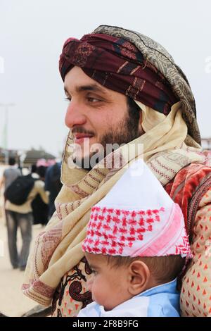 souk okaz Kulturfestival in taif, saudi-arabien Stockfoto