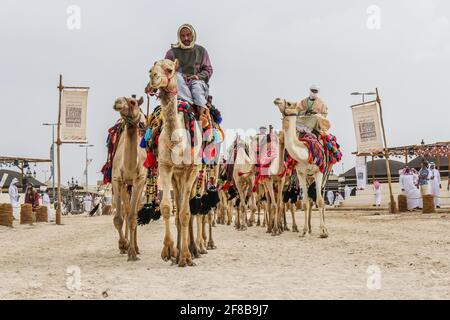 souk okaz Kulturfestival in taif, saudi-arabien Stockfoto