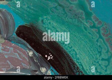 Abstract oil painting. Digital structure of painting. Stockfoto