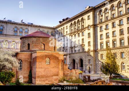 St. George Rotunda, Sofia, Bulgarien Stockfoto