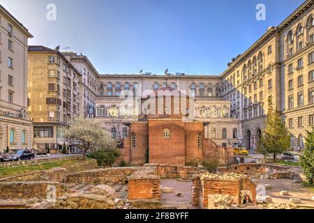 St. George Rotunda, Sofia, Bulgarien Stockfoto