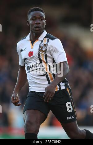 Aktenfoto vom 11-11-2018 von Manny Oyeleke in Port Vene. Ausgabedatum: Dienstag, 13. April 2021. Stockfoto