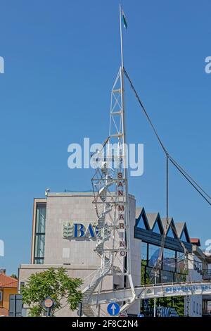 Dogana, San Marino - 16. Juni 2019: In der Republik San Marino. Stockfoto