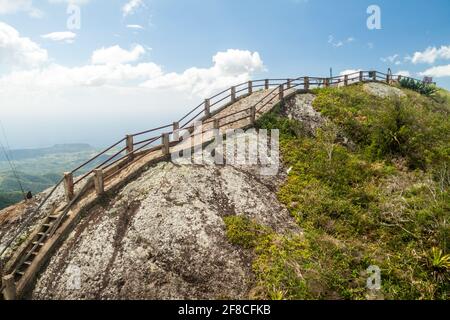 La Gran Piedra (Big Rock) in der Sierra Maestra in der Nähe von Santiago de Cuba, Kuba Stockfoto