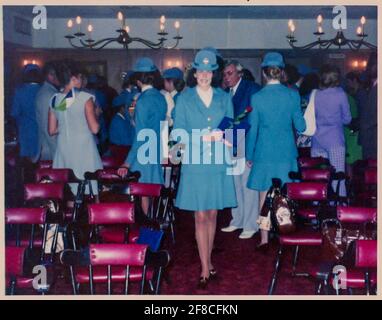 Abschluss des Pan American World Airways Trainingszentrums, Miami, Florida, 1973 Stockfoto