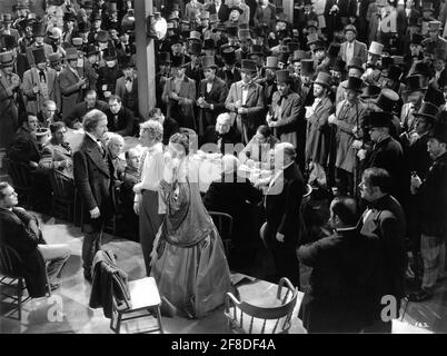 JAMES CAGNEY und MARGARET LINDSAY in FRISCO KID 1935 Regisseur LLOYD BACON Warner Bros. Stockfoto