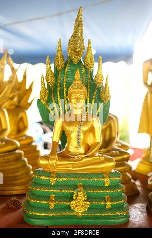 Buddha-Statue in Thailand Tempel Stockfoto