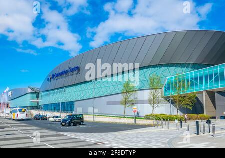 LIVERPOOL, VEREINIGTES KÖNIGREICH, 7. APRIL 2017: Blick auf das ECHO-Kongresszentrum in Liverpool, England Stockfoto