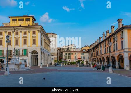 BRESCIA, ITALIEN, 15. JULI 2019: Blick auf den Corso Palestro in Brescia, Italien Stockfoto