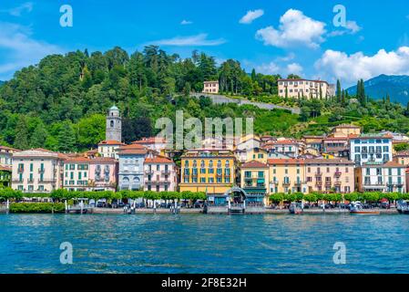 BELLAGIO, ITALIEN, 17. JULI 2019: Bellagio Stadt und Comer See in Italien Stockfoto