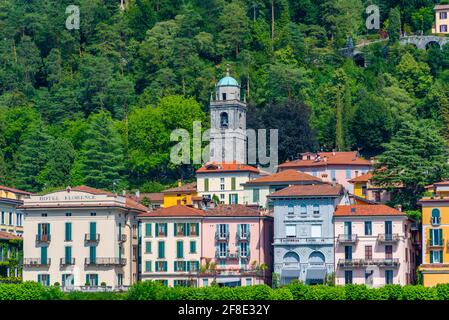 BELLAGIO, ITALIEN, 17. JULI 2019: Bellagio Stadt und Comer See in Italien Stockfoto