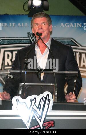 Vince McMahon 2004 Foto von John Barrett/PHOTOlink Stockfoto