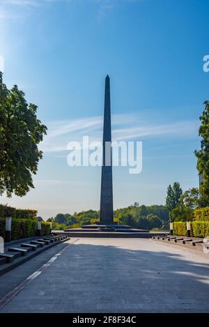 Denkmal für unbekannten Soldaten in Kiew, Ukraine Stockfoto