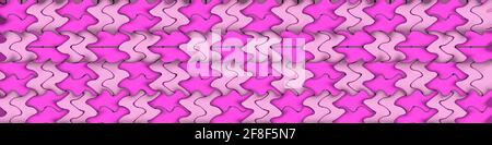 Helles, mehrfarbiger Mosaikmuster. Abstrakte psychedelisch Illustration. 3D-Rendering im Großformat Stockfoto