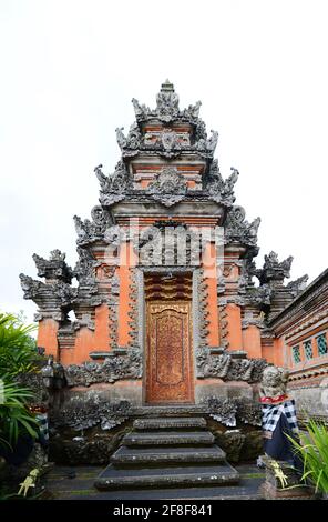 Der Tempel in Ubud, Bali, Indonesien. Stockfoto