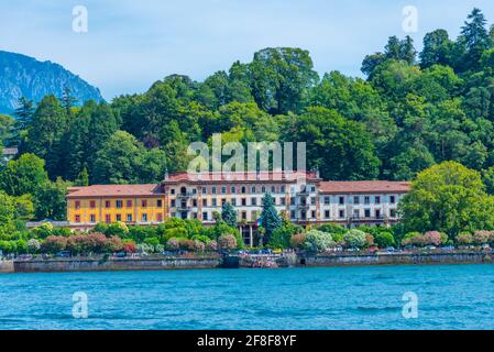 Bellagio Stadt und Comer See in Italien Stockfoto