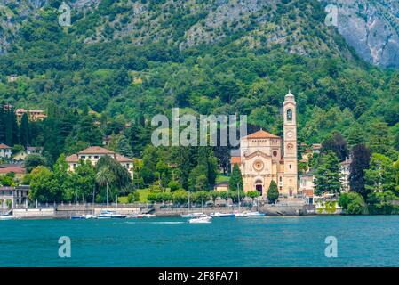 San Lorenzo Kirche in Tremezzo, Italien Stockfoto