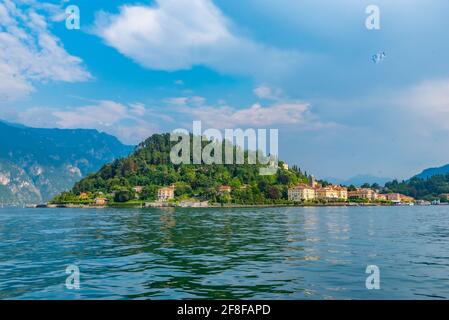 Bellagio Stadt und Comer See in Italien Stockfoto