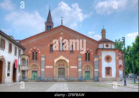 Basilika Sant'Eustorgio in Mailand, Italien Stockfoto