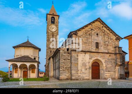 Kirche St. Gervaso und Protaso in Baveno, Italien Stockfoto