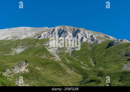 Gipfel des Pirin Nationalparks in Bulgarien Stockfoto