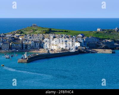 St.Ives Hafen Stockfoto