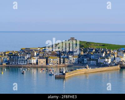 St.Ives Hafen Stockfoto