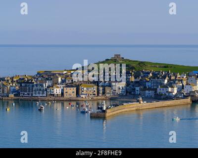 St.Ives Hafen Stockfoto