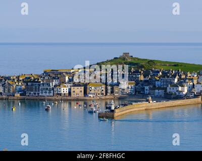 St.Ives Hafen Stockfoto