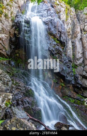 Boyana Wasserfall am Vitosha Berg in Bulgarien Stockfoto