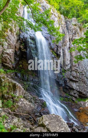 Boyana Wasserfall am Vitosha Berg in Bulgarien Stockfoto