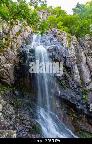 Boyana Wasserfall am Vitosha Berg in Bulgarien Stockfoto