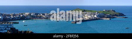 St.Ives Hafen Stockfoto