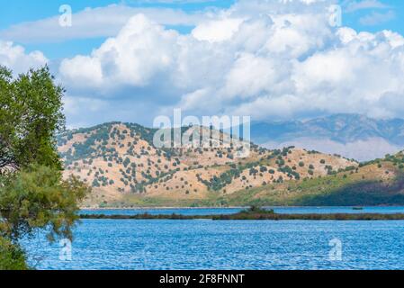 Landschaft des Nationalparks Butrint in Albanien Stockfoto