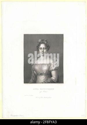 Milder Kapitän, Anna Pauline. Stockfoto