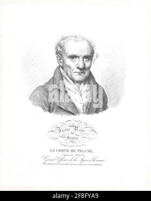 Monge, comte Peluses, gaspard. Stockfoto