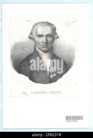 Monge, comte Peluses, gaspard. Stockfoto