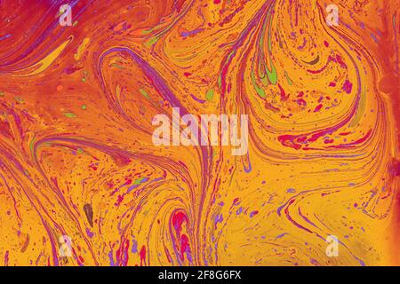 Intensive bunte Mischung aus lebendigen Farben. Abstrakte moderne Hintergrund Vorlagen Design Stockfoto