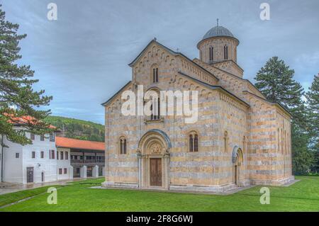 Visoki Decani Kloster im Kosovo Stockfoto