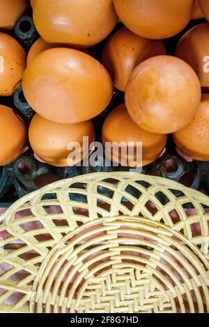 Ich liebe es, meine Geschmackserlebnisse mit den traditionellen Speisen der Orte zu sehen und zu verbessern, in die ich Reise. Es macht die Reise unvergesslich und aufregend. Stockfoto