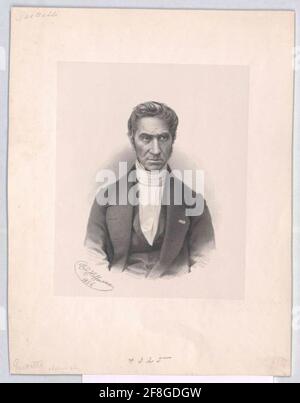 Quetelet, Lambert Adolphe Jacques . Stockfoto